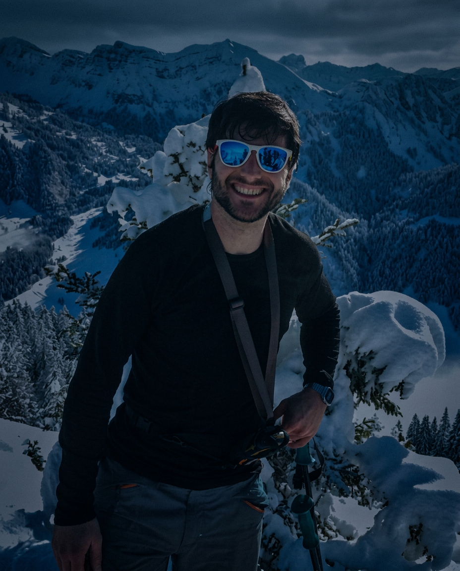 Portrait of Tom, founder of MAMBA Outdoor